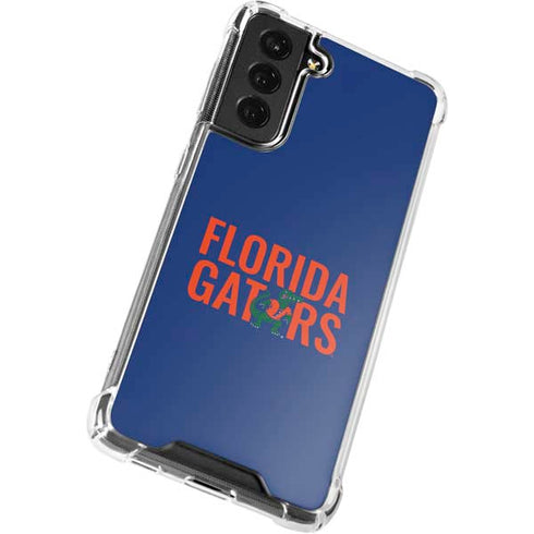 University of Florida Gators Galaxy S21 FE Clear Case